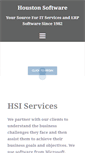 Mobile Screenshot of houstonsoftware.com